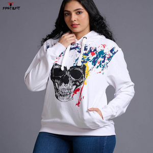 เสื้อฮู้ดถักลายมีฮู้ดผ้าระบายอากาศได้ดีแนวสตรีทเสื้อผ้าลำลอง - Product Image 3