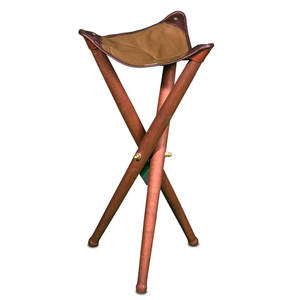 เก้าอี้ตั้งแคมป์พับได้แบบพกพาเป็นมิตรกับสิ่งแวดล้อมเก้าอี้ขาตั้งกล้องทำจากไม้คุณภาพสูงสำหรับตกปลากลางแจ้ง - Product Image 6