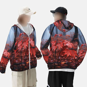 Sudadera con capucha de punto para mujer, con cremallera completa, estilo casual/urban/ombro caído, antiarrugas y transpirable - Product Image 4