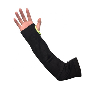 Mangas resistentes a cortes de alta calidad para la seguridad de la protección del trabajo del brazo en la elección antipinchazos con o sin orificio para el pulgar para unisex - Product Image 2