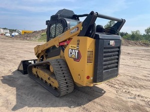2022 Caterpillar 299D3 Minicargadora de dirección deslizante Mini cargadora frontal retroexcavadora Tractor de troncos cargador 1 tonelada de capacidad Motor núcleo de rodamiento para la venta - Product Image 3