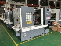 Tour cnc pas cher 2 axes cnc mini machine processus de métal avec commandes GSK/Sytnec