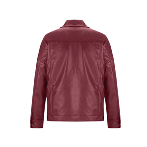 <b>Top</b> Selling Men <b>High</b> Street Style Quilted <b>Leather</b> Jacket Customized Colors Front Logo Winter 2026 - Product Image 3