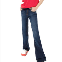 Pantalones Casuales de Lona para Mujer, Estilo Moderno, Recién Llegados, Precio Económico, Alta Calidad, Corte Acampanado Oscuro, Impermeables y Transpirables