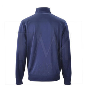 Ensemble coupe-vent à fermeture éclair avec doublure en polaire respirante et à séchage rapide pour hommes, vêtements de rue en deux pièces pour le jogging d'hiver - Product Image 3