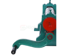 Machine automatique haute vitesse pour la fabrication de fondations en cire d'abeille, moteur à engrenages 220V, capacité de 1000 pièces/heure