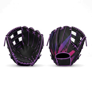 Gants de baseball faits à la main en cuir de qualité supérieure, robustes, durables, confortables, adaptés à l'entraînement, à la pratique et à la compétition - Product Image 1