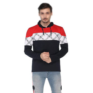 Logotipo personalizado ligero con capucha clásico suave y cómodo al por mayor tasa de algodón liso para hombres ropa sudaderas con capucha - Product Image 5