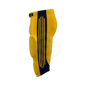 Nueva llegada Ropa deportiva Nombre personalizado Impreso 100% Tela de poliéster Mejor precio Pantalón de fútbol americano - Product Image 4