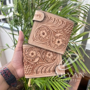 ใหม่ยอดนิยมมือ Toled กระเป๋าสตางค์หนังผู้ชายยาวซิปกระเป๋าสตางค์ขายร้อนแฟชั่นสีน้ําตาลผู้ถือเงินสดของขวัญสําหรับเขา - Product Image 1