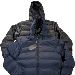 Vêtements chauds d'hiver à capuche chauffants pour hommes Veste rembourrée décontractée avec fermeture éclair Quantité en vrac et haute qualité Grossiste Bangladesh - Product Image 1