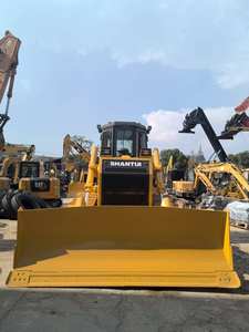 Bulldozer Usado Original Shantui Sd22 Sd16tl, Tractor de Orugas de 18.5 Toneladas con Cuchilla Inclinable, Ripper y Engranajes de Alta Eficiencia en Shanghái - Product Image 2