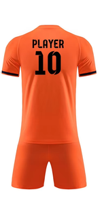 Uniformes de equipo de fútbol elegantes de diseño personalizado con embalaje personalizado Kit de camiseta de fútbol de manga corta de alta calidad - Product Image 3