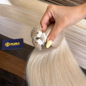Extensiones de Cabello con Punta Plana al por Mayor, Textura de Cabello Liso/Ondulado/Rizado, Personalizadas, de Alta Calidad, Precio al por Mayor, ¡Oferta Caliente Ahora! - Product Image 5