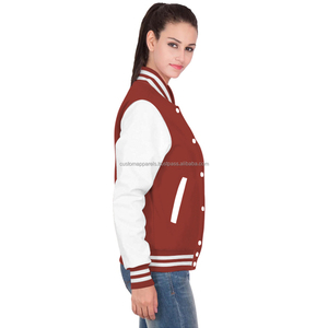 Everyday Women's Cotton <b>Quilted</b> Breathable Varsity Jacket with Embroidery & Dyed Finish Casual Comfortable Winter Wear - Product Image 3