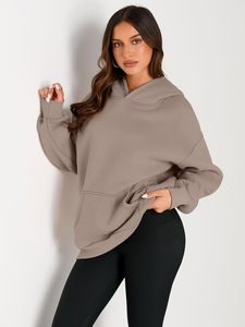 Vente en gros de sweats à capuche personnalisés pour femmes de haute qualité et personnalisés - Product Image 3