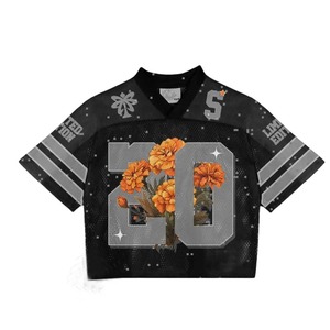 Custom Logo Breathable Team Mesh American Football & Soccer Jerseys Custom Sublimation Kits with French Touch France - Product Image 3