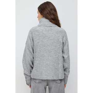 Pull en tricot décontracté de qualité supérieure Bosphore pour femmes, respirant, avec détails boutonnés, cardigan, logo frontal, longueur longue, hiver, automne, fleur - Product Image 4