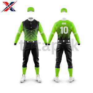 เสื้อเจอร์ซีย์เบสบอลและซอฟต์บอลสำหรับผู้ใหญ่ใส่ได้ทั้งชายและหญิงเสื้อระบายอากาศไซส์ใหญ่พิเศษ - Product Image 1