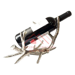 Dernière feuille cerf cerf porte-bouteille de vin pour décor de fête de bière haute qualité métal aluminium cerf cerf porte-bouteille pour mariage - Product Image 6
