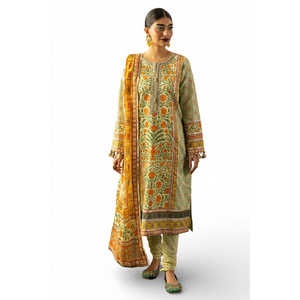 Conjunto de 3 Piezas para Mujer, Traje Estampado con Dupatta CL-62140 - Product Image 3