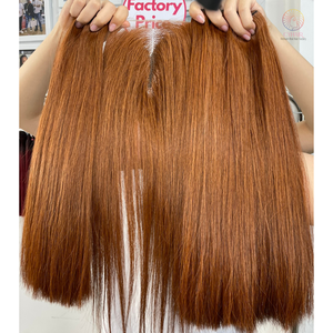 Envío de la gota Extensiones de cabello vietnamita crudo recto natural Paquetes dibujados dobles Proveedor de cabello humano - Product Image 6