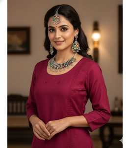 Ensemble collier et boucles d'oreilles en alliage floral oxydé fait main élégant pour les mariages, les fiançailles, les occasions spéciales à prix de gros - Product Image 5