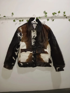 เสื้อแจ็คเก็ตหนังวัวแท้ ซิป ผ้าไม่ทอ กันน้ำ ระบายอากาศ กันลม เสื้อผ้าฤดูหนาว ระดับพรีเมียม หรูหรา สำหรับผู้ชาย ปี 2025 - Product Image 3