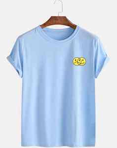 2025 professionnel personnalisé Logo hommes tenue décontracté coupe régulière col roulé 100% fibre de bambou Anti-rétrécissement à manches courtes T-Shirt - Product Image 5