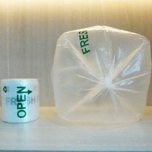 ถุงพลาสติก HDPE ปิดผนึกรูปดาวสีขาวใสพิมพ์โลโก้ม้วนถุงบรรจุภัณฑ์พลาสติกโพลีถุงบรรจุภัณฑ์พลาสติกสำหรับซูเปอร์มาร์เก็ต JSC - Product Image 2