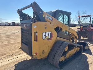 Chargeuse compacte sur pneus CAT 289D robuste avec moteur Cummins, boîte de vitesses haute efficacité, pompe et moteur pour travaux de construction, déneigement et usage industriel - Product Image 5