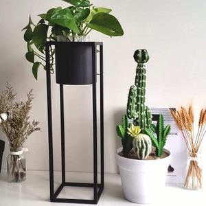 SUPPORT DE POT DE FLEURS DE STYLE MODERNE DÉCORATION DE LA MAISON SUPPORT DE POT EN MÉTAL DE FORME RONDE SUPPORT DE POT DE FLEURS MODERNE - Product Image 6