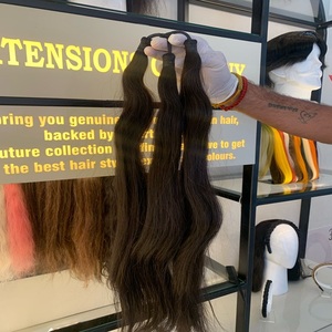 Raw Black Women <b>Braiding</b> Hair Virgin Cuticle Aligned Human Hair Bundles Natural No Chemical Processed Malaysian Human Hair - Product Image 1