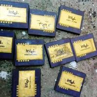 Processeur CPU de qualité, récupération en or, en céramique, avec broches en or à vendre