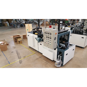 เครื่องทำถ้วยซอสกระดาษอัตโนมัติ ความเร็วสูง 80 ชิ้น/นาที ผลิตภาพสูง ผลิตจากเหล็กกล้าเกาหลีใต้ กำลังไฟ 8-14 กิโลวัตต์ สำหรับซอสมะเขือเทศ มายองเนส และของเหลวขนาด 1 ออนซ์ - Product Image 1