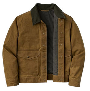 <b>Men's</b> Heavy Duty <b>Corduroy</b> Work <b>Jacket</b> Custom Windproof Winter Streetwear with Stand Collar for Cold Weather Hunting Casual Use - Product Image 2