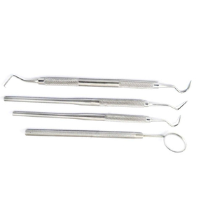 Kit de examen dental profesional 6 piezas de acero inoxidable Cuidado bucal Instrumentos dentales Instrumentos quirúrgicos - Product Image 4