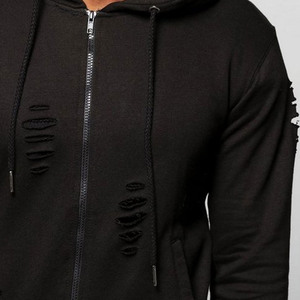 SMITHY SPORTS Survêtements Homme Distressed les Plus Vendus, Couleur Unie Personnalisable, 100% Coton Respirant avec Doublure Polaire Élastique - Product Image 6