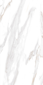 Carreaux de sol modernes en porcelaine de marbre blanc poli 60 cm 120 cm Carreaux de pierre 24*48 pouces en céramique pour le salon 600*1200 MM - Product Image 3