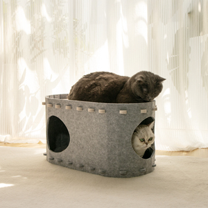 厂家直销猫洞床猫洞隧道钻双层大空间室内猫耐磨刮擦 - Product Image 6