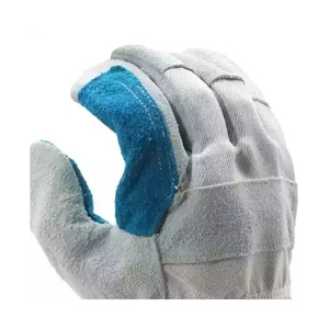 ถุงมือหนังวัวแคนาดาแบบแยกชิ้น ไซส์ XL สำหรับงานเชื่อม ป้องกันมือและแขน กันลื่นและระบายอากาศได้ดี - Product Image 3