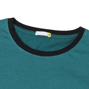 Top Tendance Hommes 100% Coton Streetwear T-Shirt Dernière Collection Impression Numérique Tissu Tricoté Teint Uni Prix Raisonnables - Product Image 5