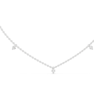 Collier en diamant de laboratoire 0,305 CT, pendentif chaîne en diamant VVS-VS EF, or 18 carats, 14 carats, or rose, or jaune, or blanc, luxe, haute joaillerie - Product Image 1