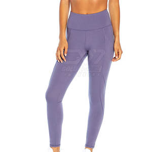 Alta calidad mejor diseño mujeres cintura elástica Yoga Legging Venta caliente Yoga Wear mujeres Fitness Legging - Product Image 2
