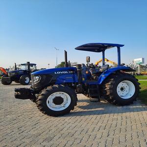 Tractor Lovol de calidad superior M1104 55hp 4WD 4x4 Tractor agrícola con cabina y aire acondicionado disponible ahora entrega rápida para trabajo agrícola - Product Image 2