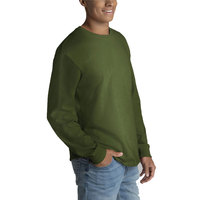 Chemises à manches longues pour hommes, bleu marine, taille XL, 100% coton, imprimées, respirantes, jersey, poignets côtelés, tissu robuste