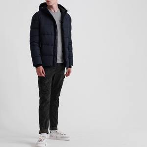 Chaqueta de invierno ligera y cortavientos para hombre 2025, clásica, gruesa, cálida, para deportes al aire libre, con forro acolchado. - Product Image 5