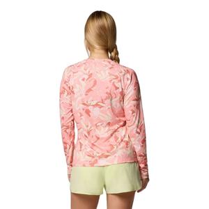 Camisa de manga larga estampada para mujer con diseño personalizado, camiseta ligera de manga larga con cuello redondo, camiseta de tela de poliéster duradera en todos los estampados - Product Image 2