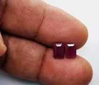 Pierres précieuses naturelles de rubis chauffées mélangent forme et taille libre pour la fabrication de bijoux Bijoux d'été certifiés IGI