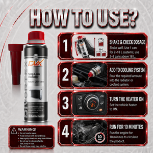 Solution de réparation des fissures de radiateur DVX (300 ml) - Product Image 3